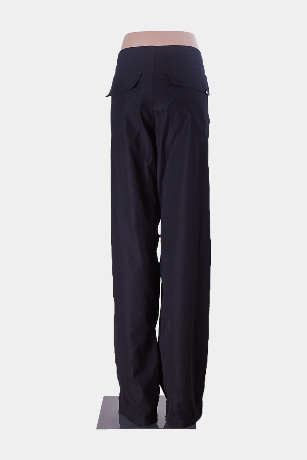 STRIP Black Tie Front Relaxed Trouser