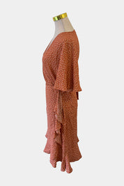 GHANDA Orange Dress