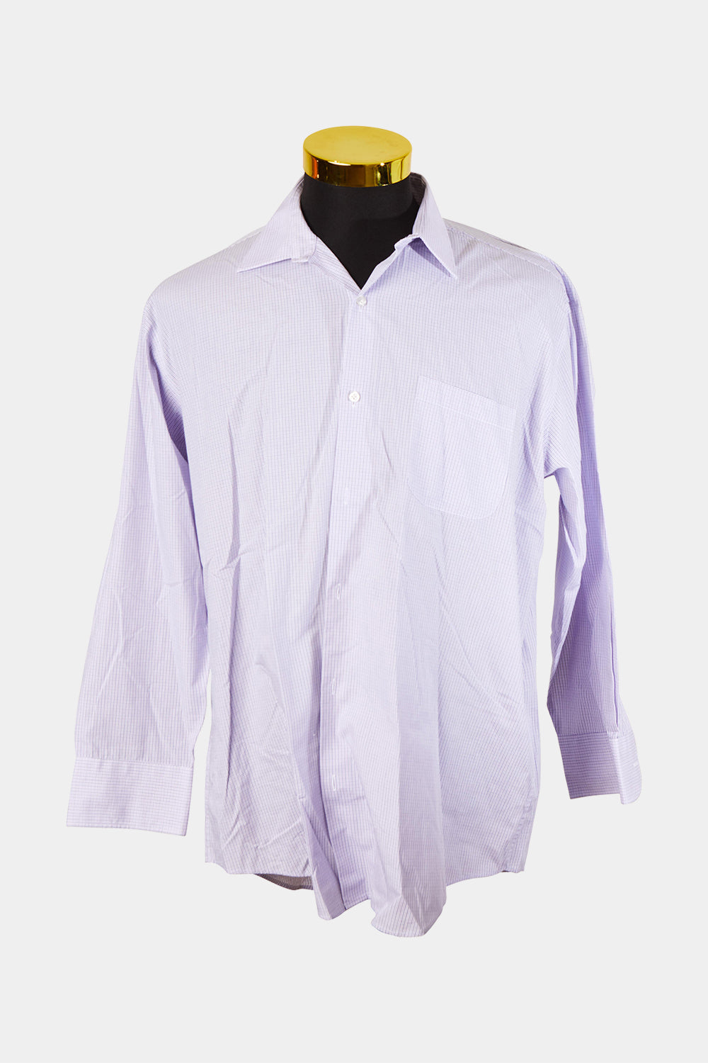 Van Heusen Mauve White and Black Pattern Button Down Shirt
