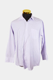 Van Heusen Mauve White and Black Pattern Button Down Shirt