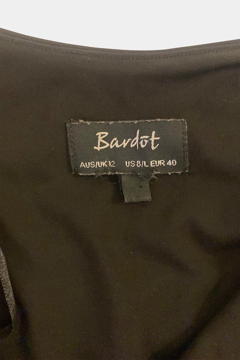 BARDOT Black Bodysuit