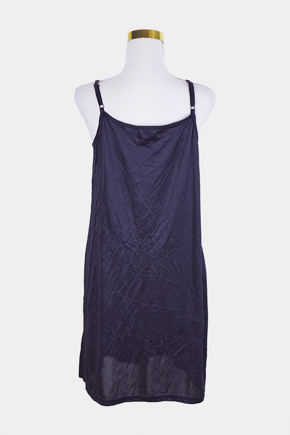 RPS Navy Sequin and Bead Trim Slip Dress