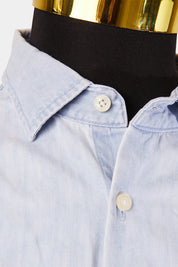 Academy Brand Blue Chambray Button Down Shirt