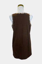 WITCHERY Leopard Tank Top