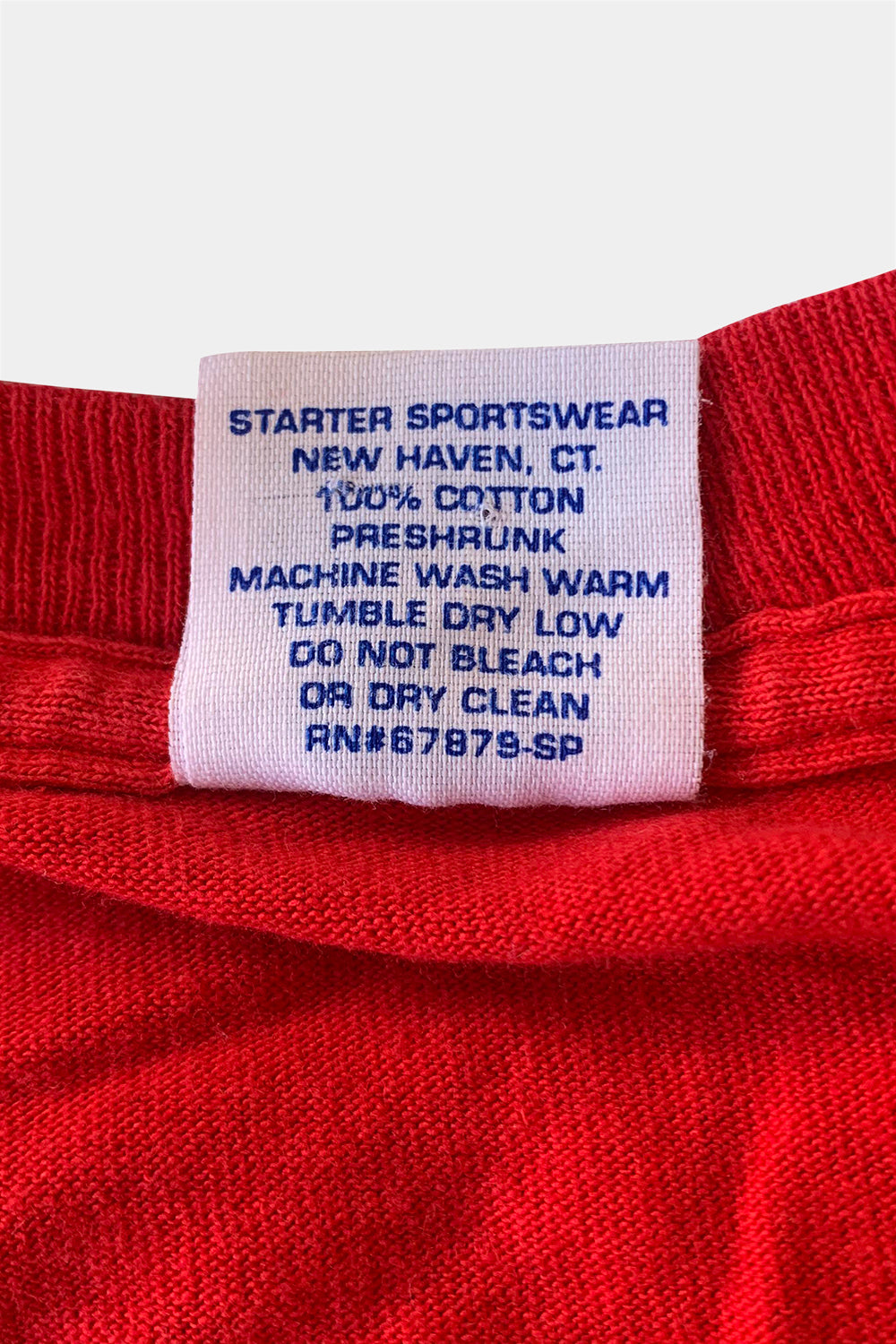 Vintage 90s Kansas City Chiefs Red Graphic TShirt on STARTER tag