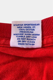 Vintage 90s Kansas City Chiefs Red Graphic TShirt on STARTER tag