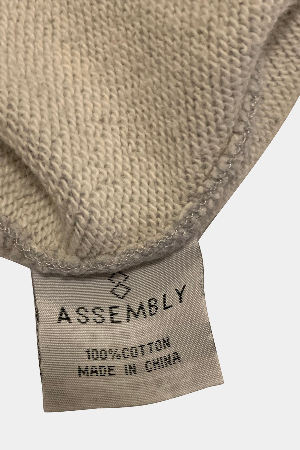 Assembly Label Grey Sweat-Shirt