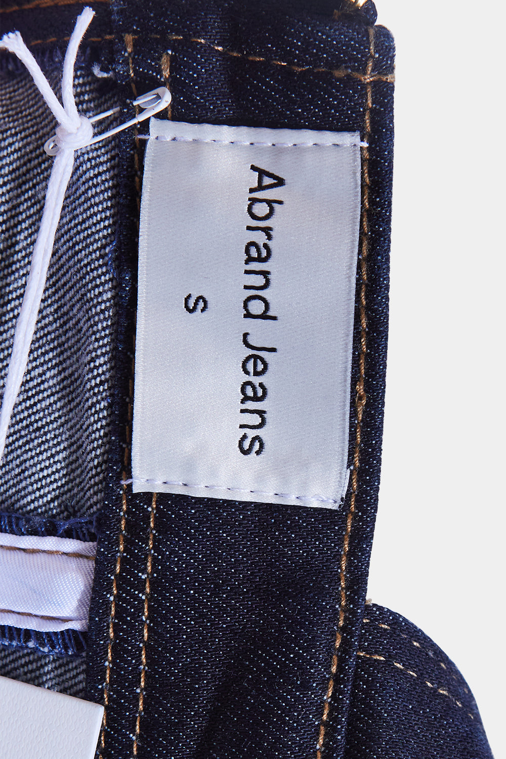 Abrand Jeans Indigo Denim Crop Top