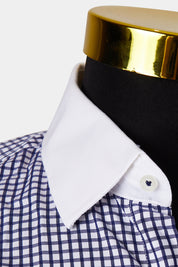 Bell And Barnett Blue Check Button Down Shirt