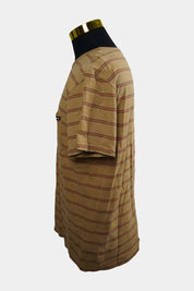 KATHMANDU Mustard Orange Striped T-Shirt