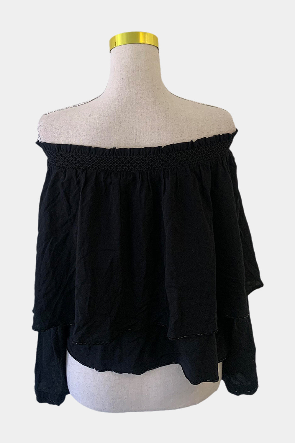 FLANNEL Black Top