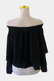 FLANNEL Black Top