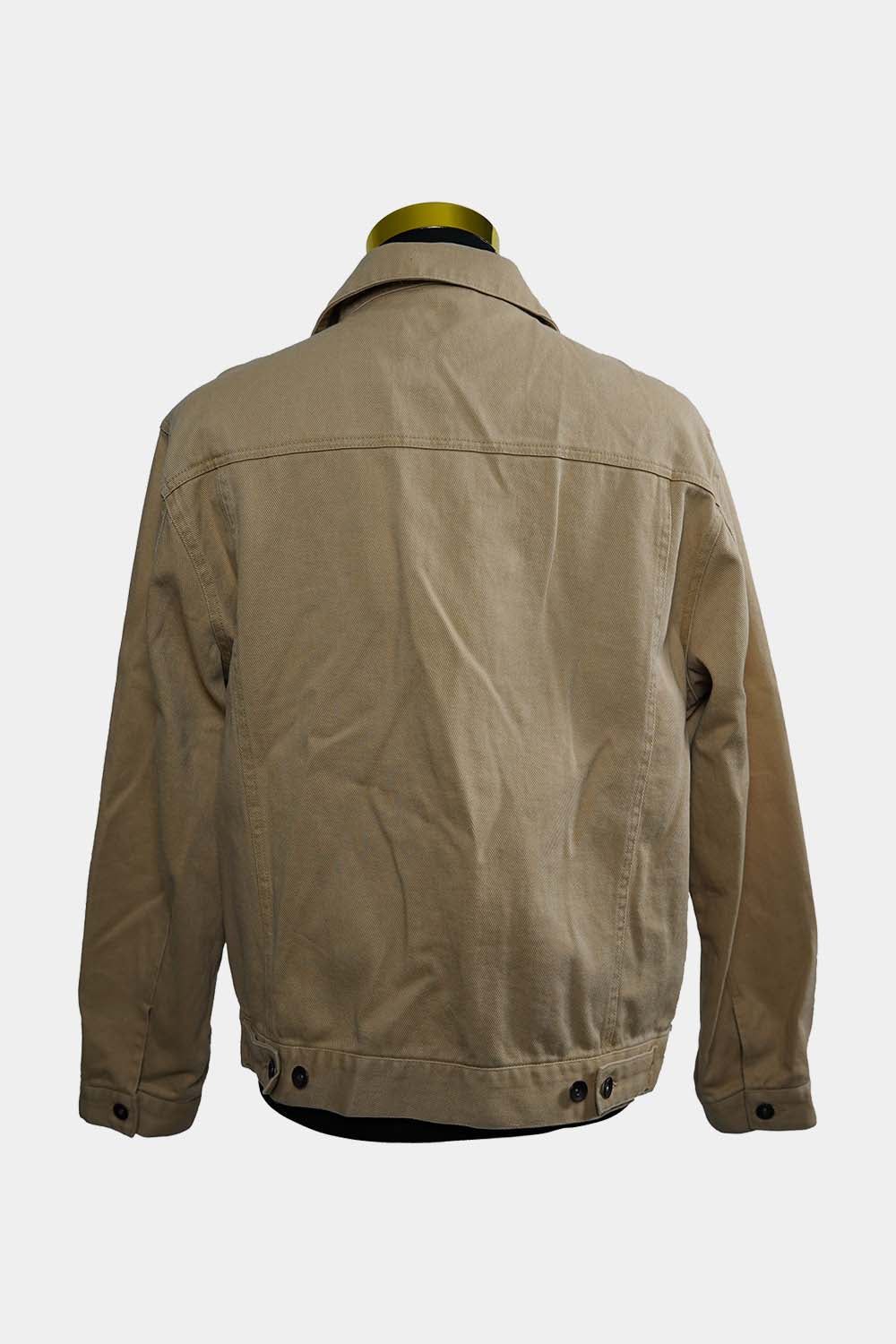 BRONSON Camel Button Down Overshirt Jacket