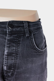 WRANGLER Faded Black Straight Jeans
