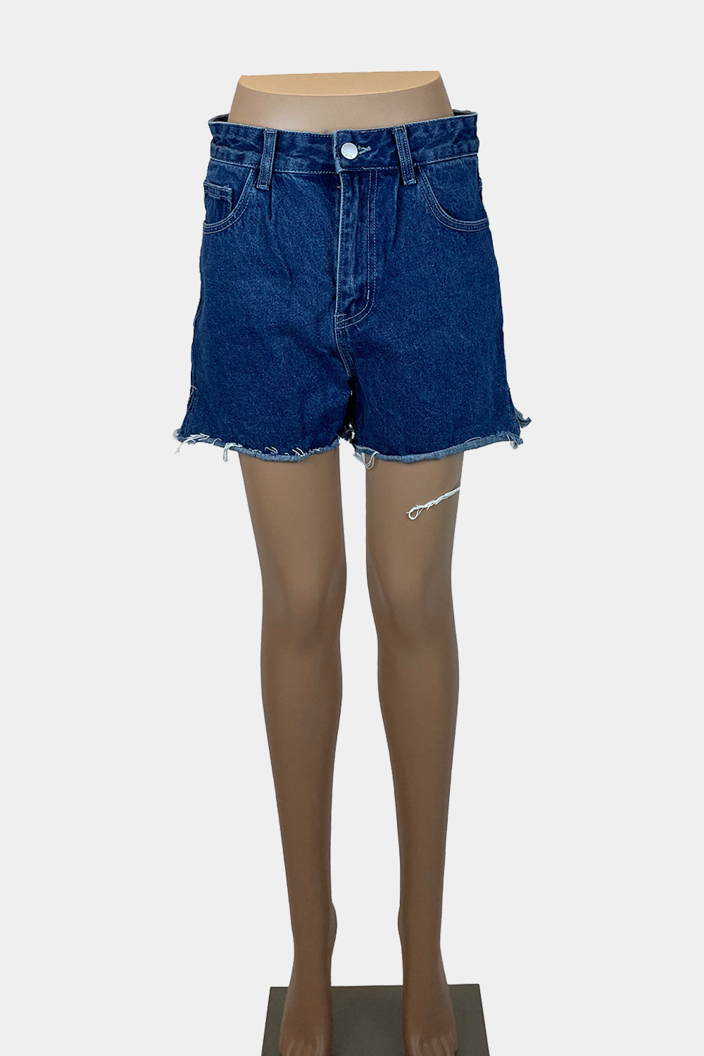 SHEIN Dark Blue Denim Shorts