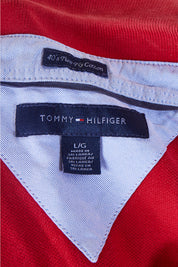 Thommy Hilfiger Red Polo T Shirt