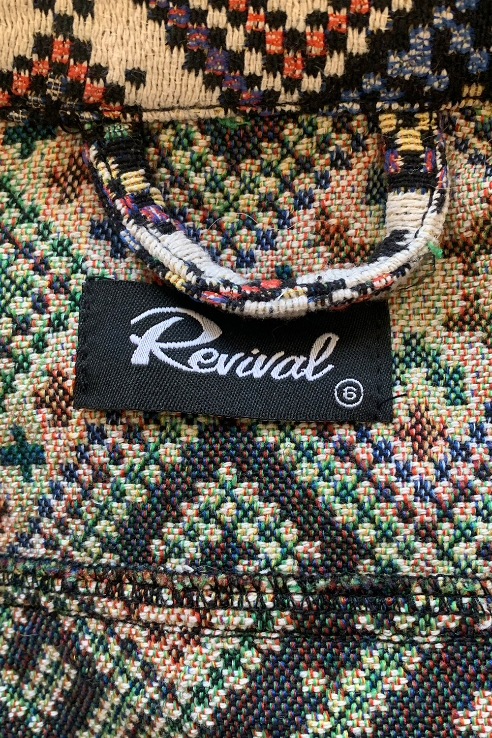 REVIVAL Black Multicolor Jacket