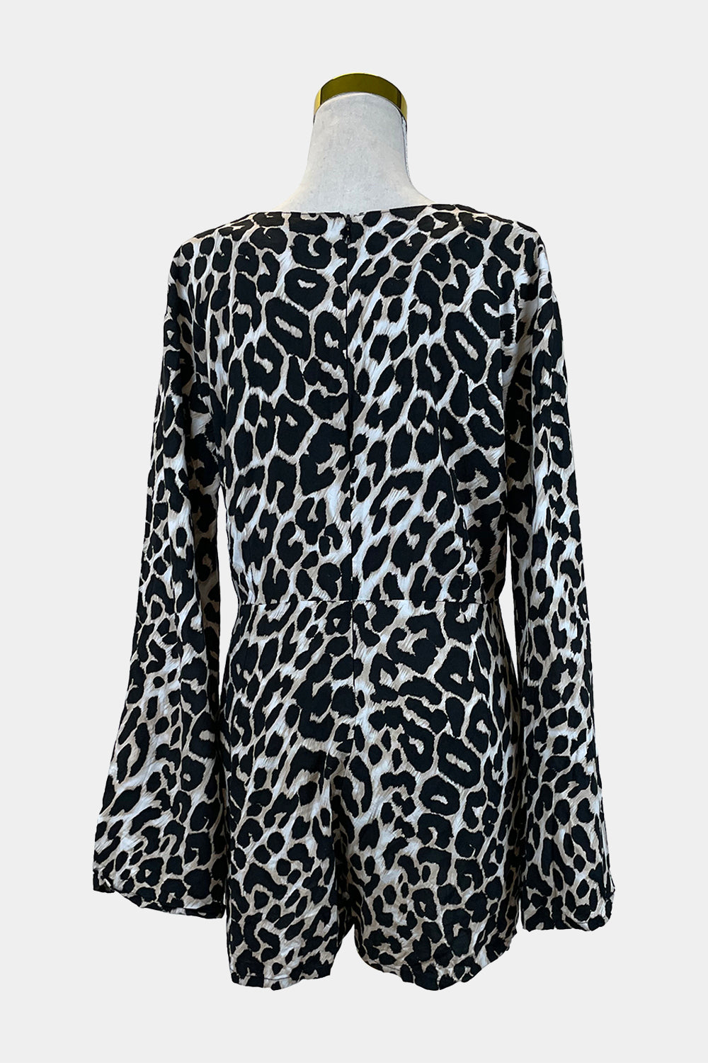 MOTEL Leopard Playsuit