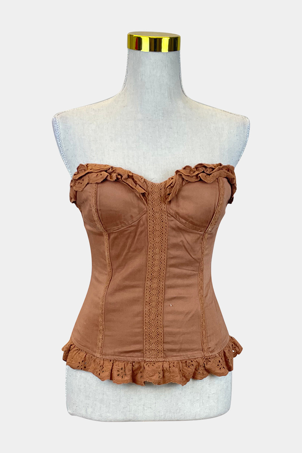 BARDOT Brown Corset