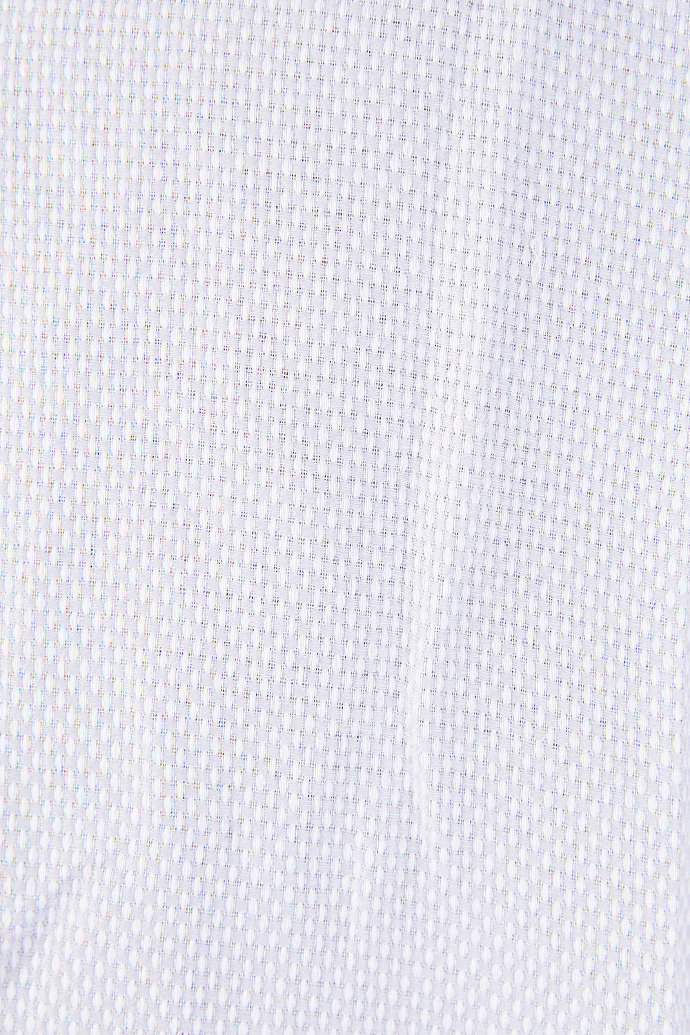 Hugo Boss White Textured Button Down Shirt