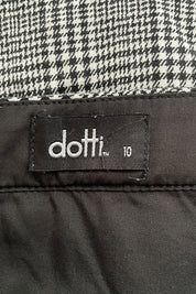 DOTTI Houndstooth Skirt