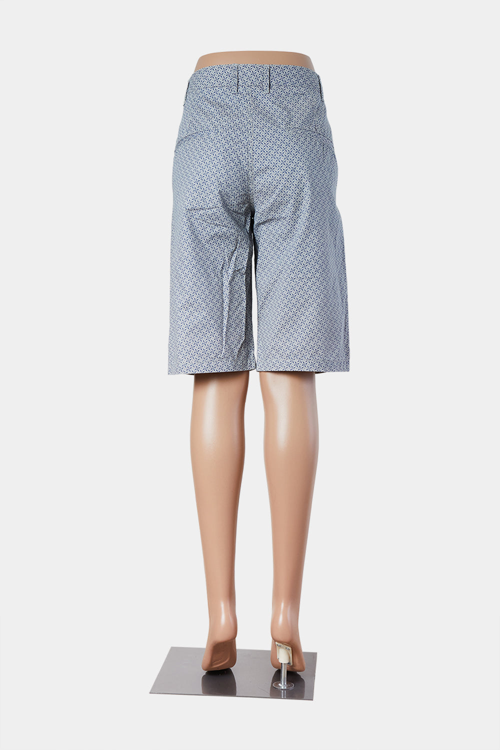 ZARA Blue and Off White Chino Short