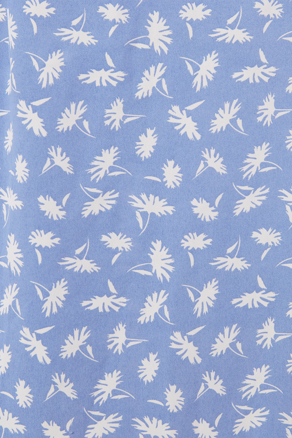 Atmos And Here Blue and White Pattern Midi Skirt
