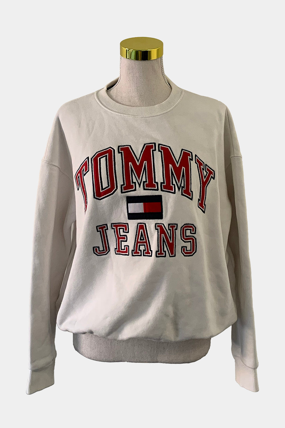 Tommy Jeans White Sweat-Shirt
