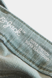 Cat And Jack Green Paint Splash Detail Denim Overalls