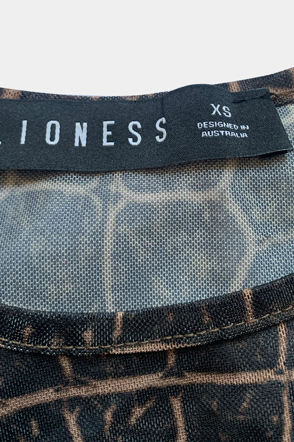 LIONESS Brown Bodysuit