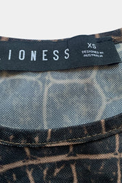 LIONESS Brown Bodysuit
