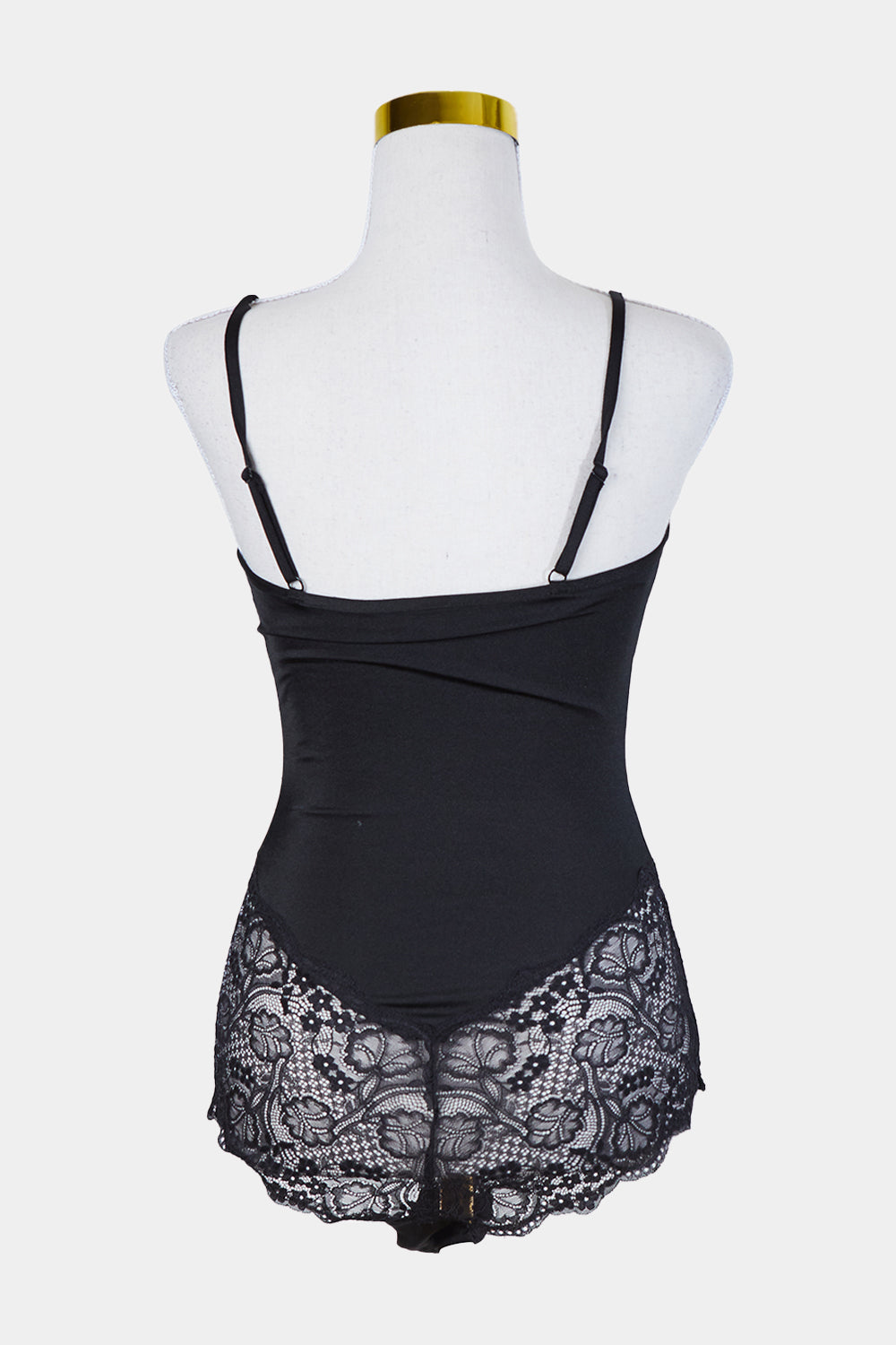 Assorted Brands Black Lace Detail Bodysuit