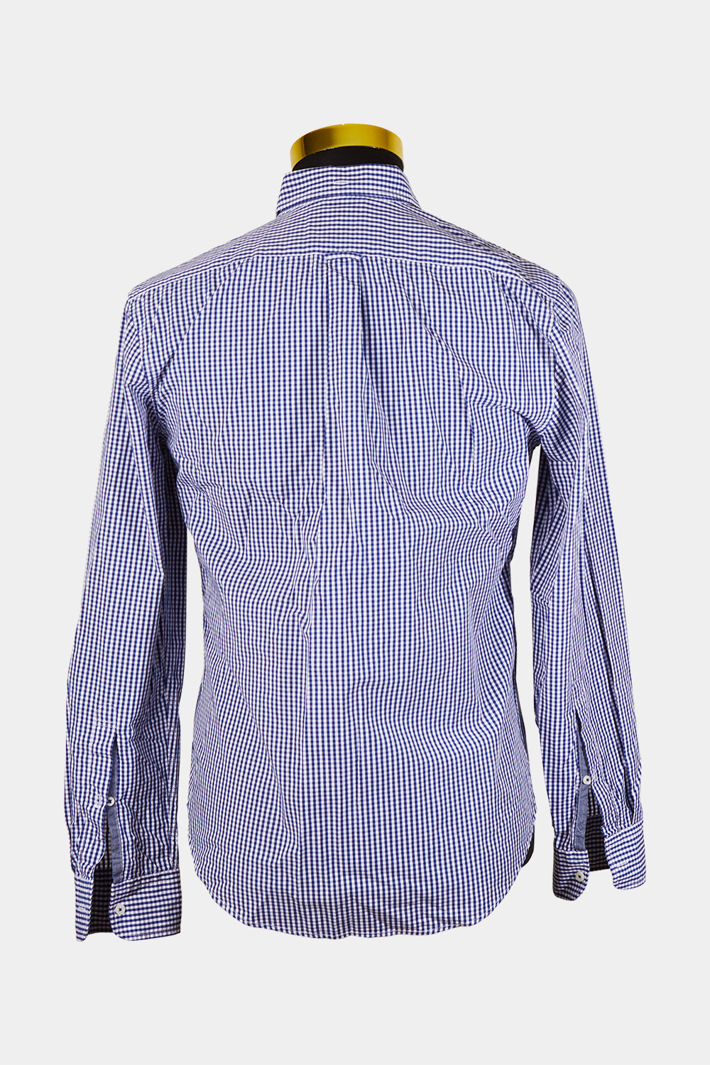 INDUSTRIE Blue Check Button Down Shirt