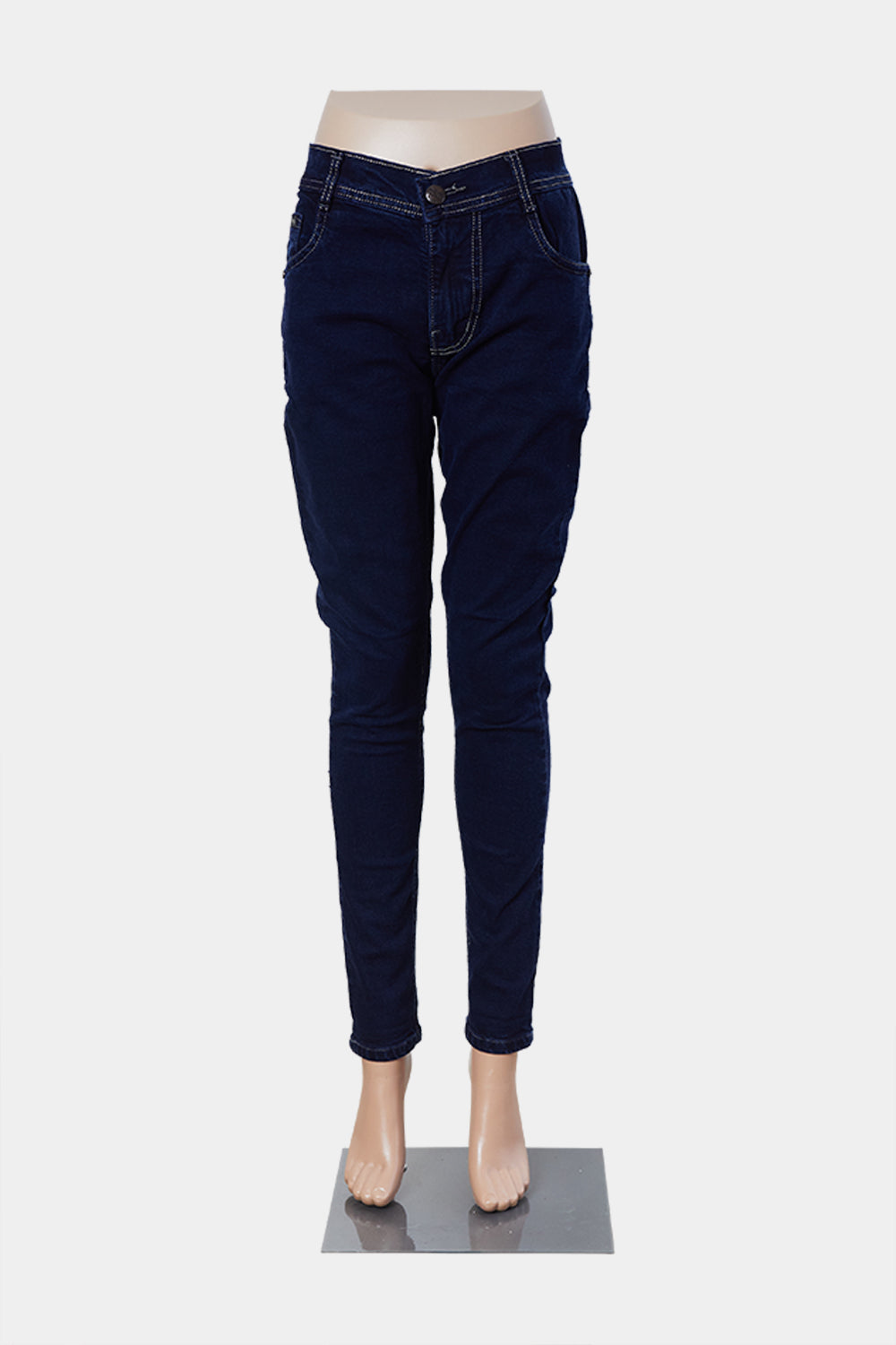 Diesel Industry Dark Blue Wash Mid Rise Skinny Jeans