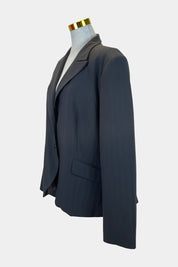 JACQUI-E Charcoal Blazer