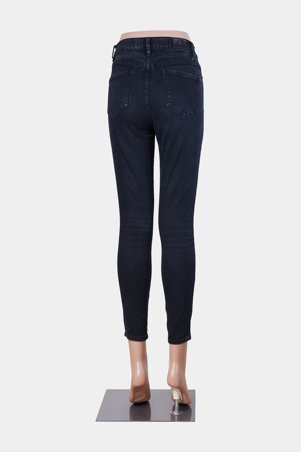 BDG Navy High Rise Ankle Grazer Skinny Jeans