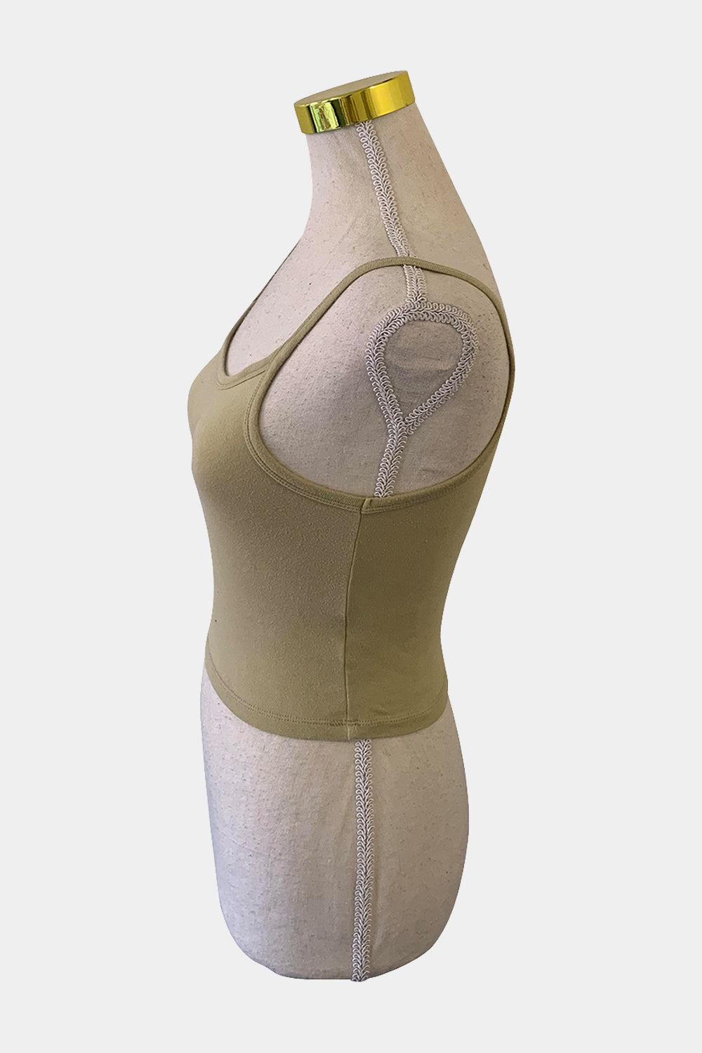 SUBTITLED Khaki Top