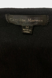 Caroline Morgan Black Sweater