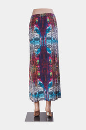 Mink Pink Pink, Purple, Multi Split Front Midi Skirt