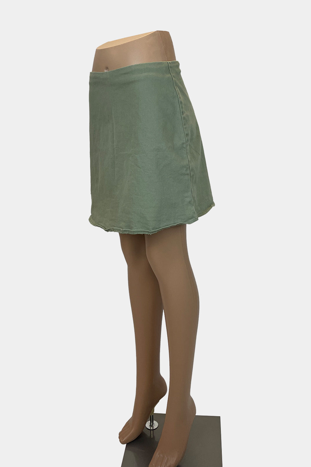Luck & Trouble Khaki Skirt