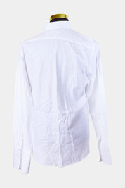 Bell And Barnett White Textured Tailored Fit Button Down Shirt