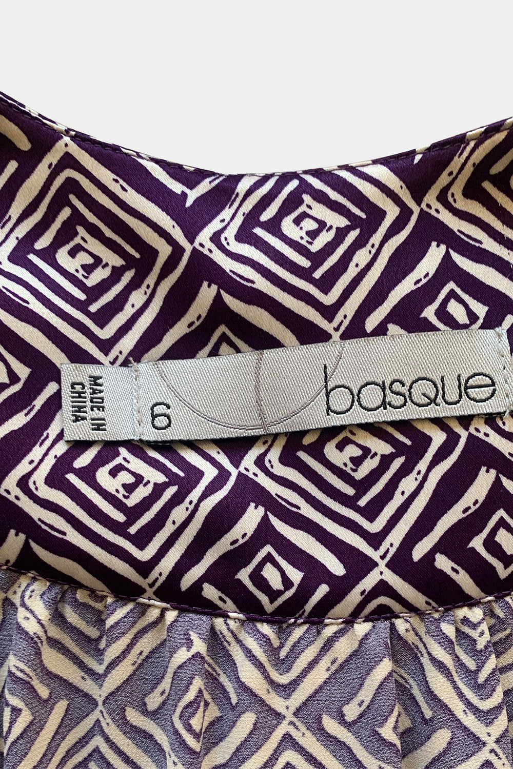 BASQUE Purple Dress