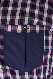 AUTONOMY Red Plaid Button Down Shirt