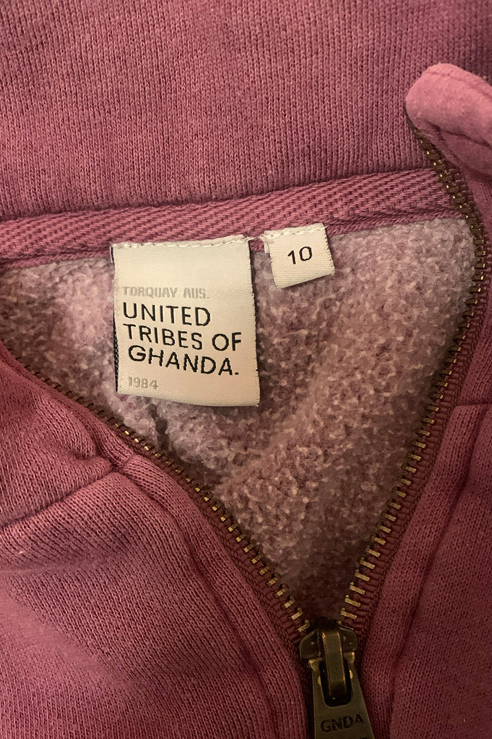 GHANDA Purple Sweater