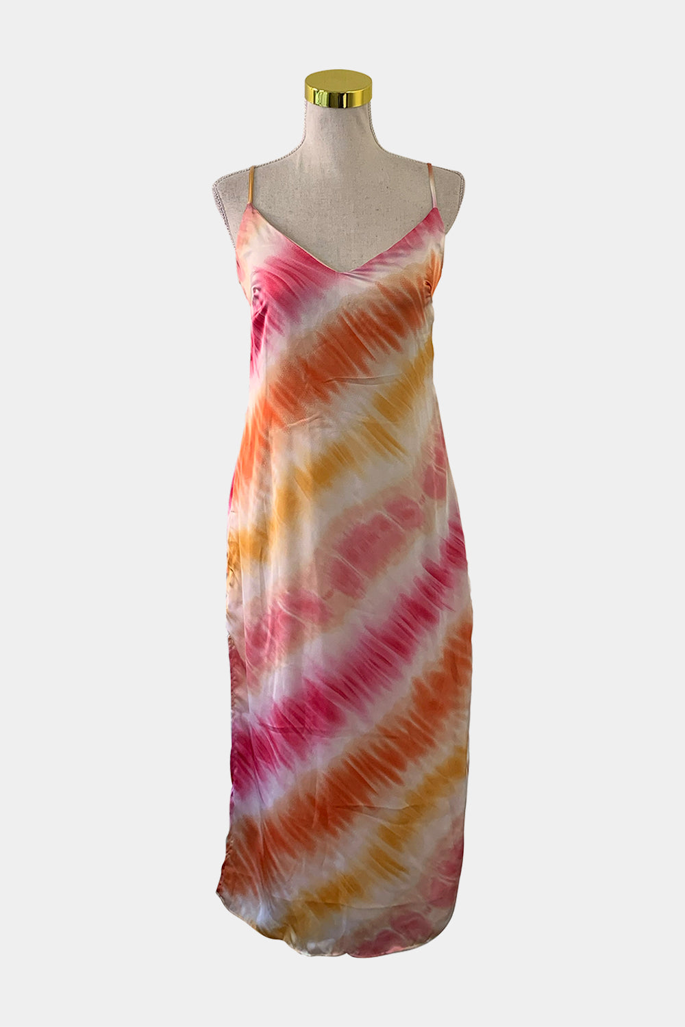 All About May Pink Multi Dress