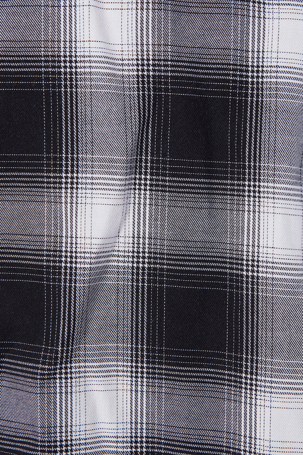 G Star Raw Black and White Plaid Button Down Shirt