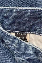 SHEIN Dark Blue Denim Shorts