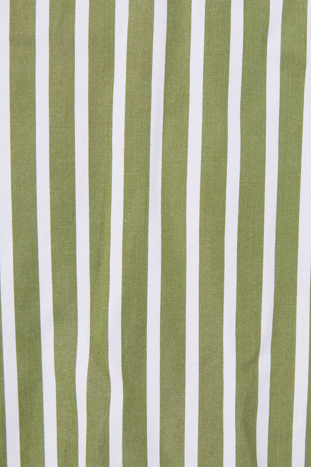 BROOKSFIELD Green and White Stripe Button Down Shirt