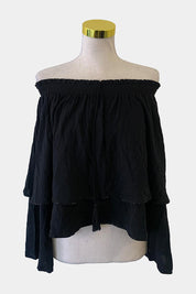 FLANNEL Black Top