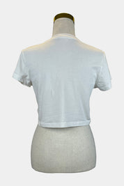 Lily Loves White Crop Tshirt